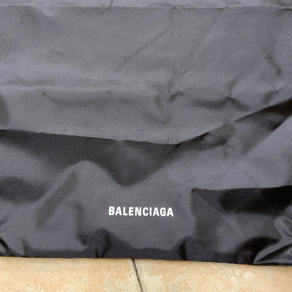 BALENCIAGA Nylon Drawstring Backpack - Picture 2 of 5
